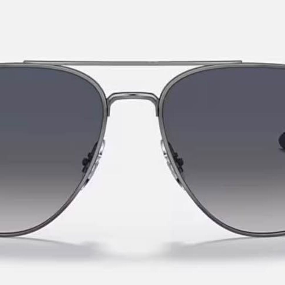 Ray Ban RB3683 Polarized Polished Gunmetal Sunglasses